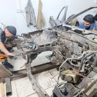 خدمات خودرو صافکاری . جلوبندی و استوک خودرو کاویان