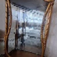 ویترین منبت نئوکلاسیک تمام چوب راش