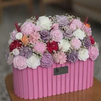 باکس گل شمعی و جاوارمری