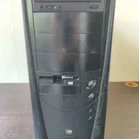 کیس ۲هسته am3 250 رم ۴ ddr3 هارد ۱۶۰ گرافیک ۱