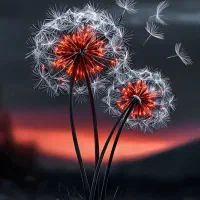 استخدام نقاش برای اجرای تابلو روی بوم