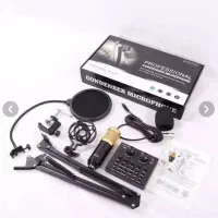 میکروفون رومیزی مدلBM800 بردبلند اصل باکارت صدا V8