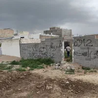 زمین چهار دیواری کلاه آذر سا