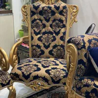 مبل سلطنتی چوب گردو 7 نفره