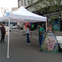 چادر مسافرتی سایبان چتربرزنت میز صندلی آتشدان گاز