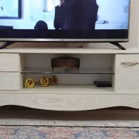 میز تلویزیون چوبی