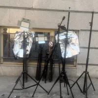 چند عدد. پایه فیلم برداری وماکت ایفون