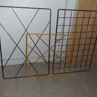 قفسه مشبک فلزی کتابخانه