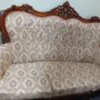 مبل سلطنتی ۹ نفره تمام چوب نونو