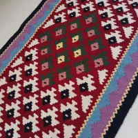 گلیم|گلیم، جاجیم، گبه|قزوین, |دیوار