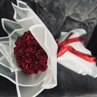 دسته گل روبانی «جاودانه»