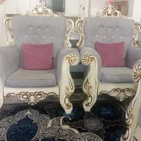 مبل ۷ نفره در حد + میز عسلی