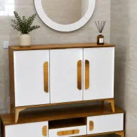 میز تلویزیون و کنـسول و آینـه