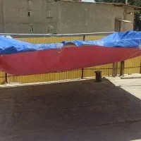 چادر 3.5×3.5جنس پلاستیک دو رو