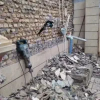المتوربندی قالب بندی استخر وتخریبکاری سقف کف بدنه
