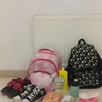 کفش کوله مدرسه جامدادی  قمقمه