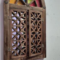 آینه سنتی چوبی