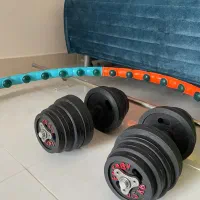 دمبل+هالتر+حلقه