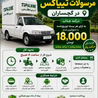 استخدام نیروی توزیع و جمع‌آوری مرسولات تیپاکس