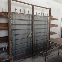 درب حیاطی ۲.۵ متر ورق ۲میل
