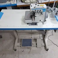 چرخ خیاطی صنعتی زیگزال سردوز ۴نخ دینام سرخود