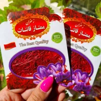 زعفران درجه یک قاینات  بسته بندی شده