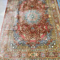 تمام ابریشم دست باف قم