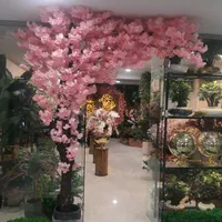 درختچه شکوفه صاف و ال شکل مصنوعی|گل مصنوعی|شیراز, گویم|دیوار