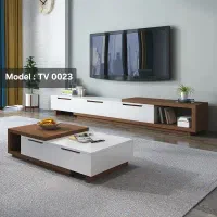 میز تلویزیون الماس چوب مسعود (مدل TV 0023)