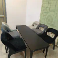 میز و صندلی چوب راش