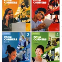 کتاب زبان/ زبان کده/ کتاب فور کرنرز 1 تا 4