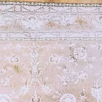 ۲تا فرش ۶ متری نو پلمپ ۱۲۰۰ شونه گل برجسته صادراتی