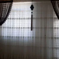 پرده جنس عالی دوازده متر پارچه دوخت شده