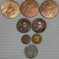 مدال و سکه قبل از ۵۷