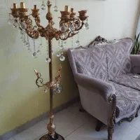 لوستر کنار سالنی برنز