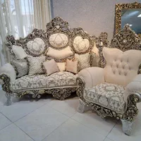 مبل استیل سلطنتی مدل زیبای پامچال|مبلمان خانگی و میز عسلی|تهران, یافت آباد جنوبی|دیوار