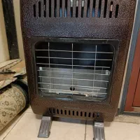 بخاری گازی بدون دوکش رنگ قهوه ای