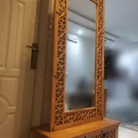 میز تلویزیون و آینه و کنسول و بوفه|بوفه، ویترین، کنسول|شاهین‌شهر, شهرک پردیس|دیوار