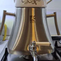 سماور رو گازی با قوری