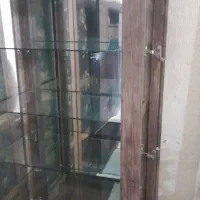 بوفه دکوری پشت آینه دار در حد نو