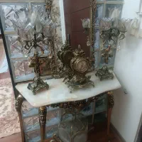 آیینه و شمعدان برنج