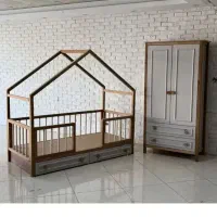 تخت سرخپوستی نوزاد منتسوری
