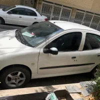 پژو 206 مدل 86 سفید