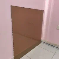 شیشه ی میز جلو مبلی مربعی قطر ۱ سانت