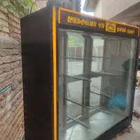 یخچال شیش درب ویترینی موتور دانفوس المان در حد نو