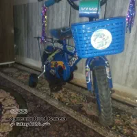 دوچرخه ۱۲ آبی و ۲۰ صورتی