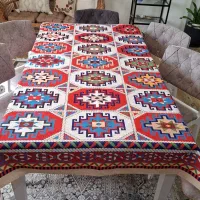 فروش رومیزی زیرسفره شانل مخمل ۳متری