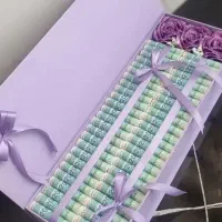دسته گل ربانی.باکس پول. پول آرایی