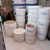 گلدان سرامیکی بزرگ