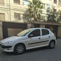 پژو 206 تیپ 2 بدون رنگ و کم کارکرد